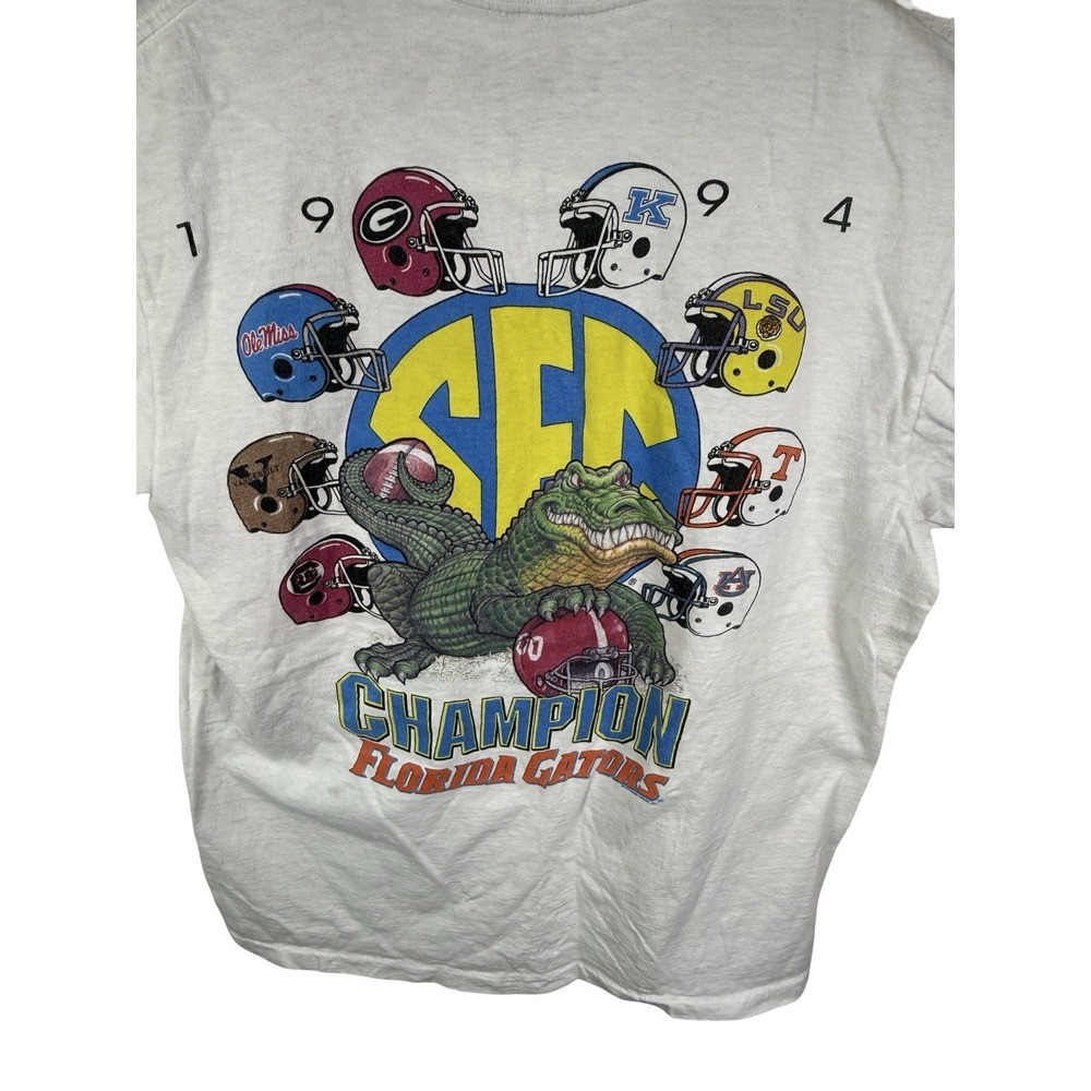 Vintage 1994 Florida Gators SEC Champions T Shirt Oneita USA Made Medium